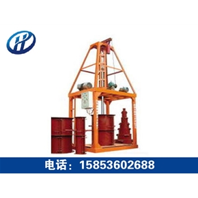 Vertical squeezing cement pipe making machine